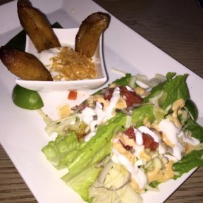 Gluten-free lettuce tacos from Tommy Bahama Restaurant & Bar